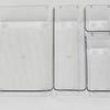 Acrylic Shelf Set with Cosmetic Organizer and Dorm Drawer Divider