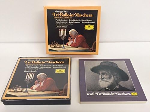 

CD АББАДО, ДОМИНГО; РИЧЧАРЕЛЛИ - Зеленые;Бал-маскарад 4156852 Япония Классика Б/у