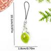 Ocean Series Transparent Green Resin Sea Conch Pendant - Mobile Phone Lanyard & Backpack Key Accessory