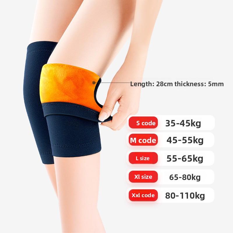 

Winter Warm Knee Pads Cold Knee Pads Gold Fleece Legs Pads Air Conditioning Room Old Cold Lower Legs Adults Elderly Running Sports W17983WW-