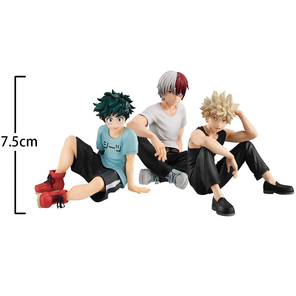 Anime MHA Figure Midoriya Izuku Action Figures PVC Todoroki Shouto Models Desktop Bakugou Katsuki Figurine Toys Gifts 7.5cm