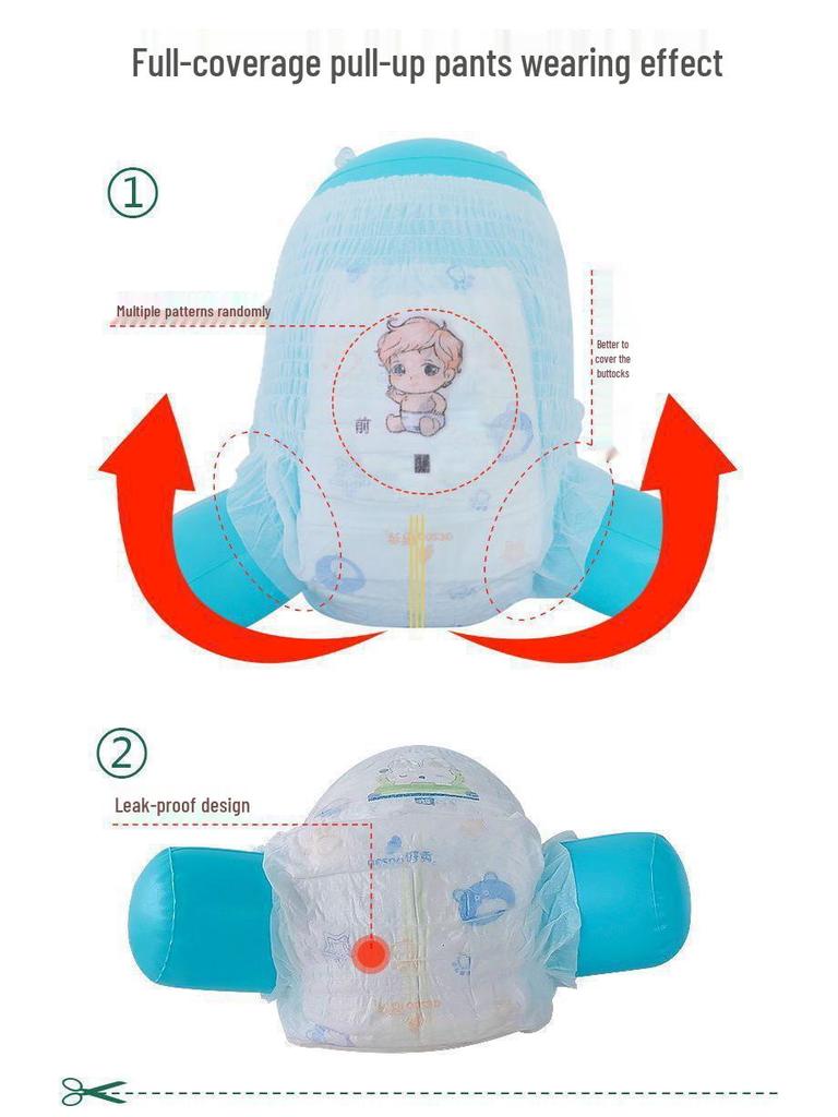 Aceite de Camelia de Alta Calidad Bei Xiu para Bebé con Antirojeces - Pañales Pull-Up