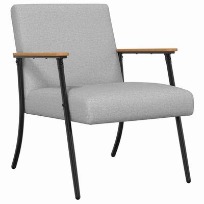 Cloud Grey Armchair Fabric