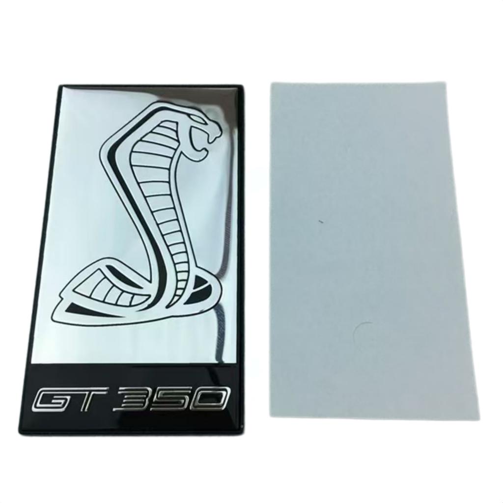 3D Metal Snake Cobra logo Car Front Grille Badge Side Fender Rear Trunk Emblem Stickers Auto Styling Accessories