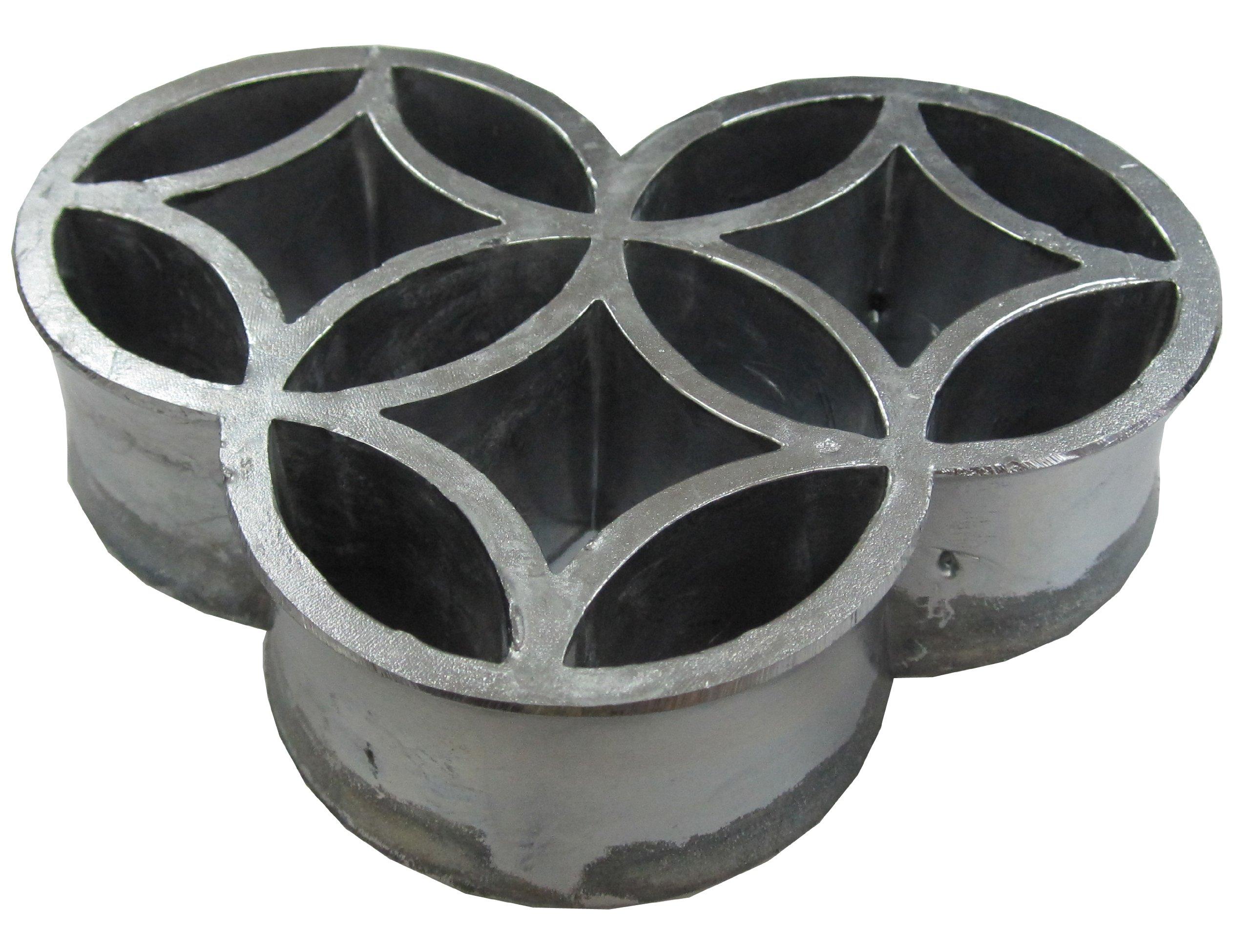 

Ханакацу (Котлета) Сиппо-Цудзуми-образный, Трехкольцевой, с резиновым кольцом, Нет. 414