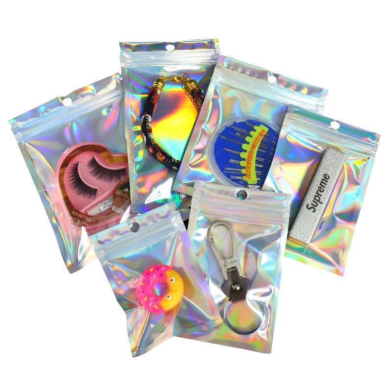 Laser Transparent Self-Sealing Aluminized Jewelry and Cable Storage Bag