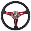 Universal 350MM Racing Competition PU Steering Wheel for Car Modification