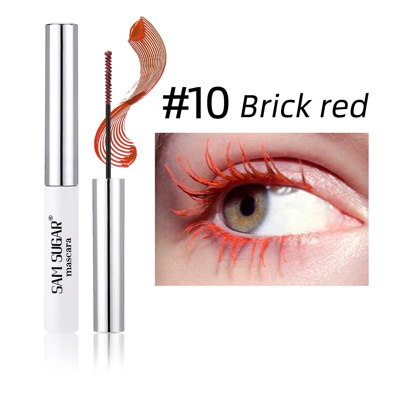 

Тушь для ресниц с шелковыми волокнами, цветная, ультратонкая кисточка, удлиняет ресницы, водостойкая, стойкая, быстросохнущая, зеленая, розовая, подкручивающая тушь, макияж