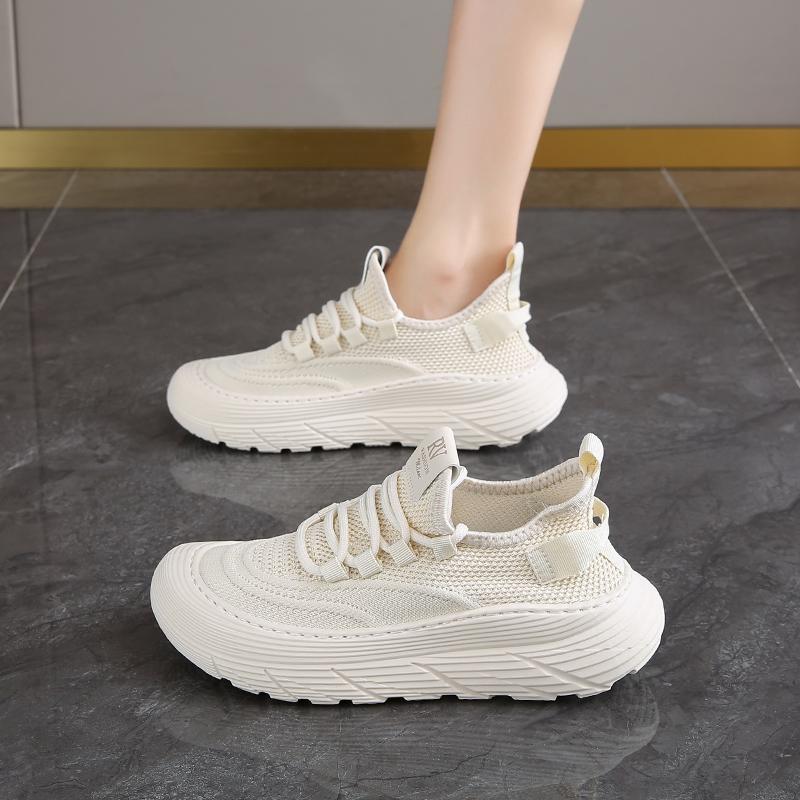 Purple Womens Lightweight Summer Sports Shoes Soft Soled Fitness Jump Rope Running Flats Anti Shock Student Casual Sneakers Mesh