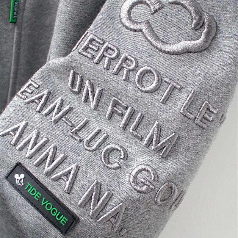 2023 Autumn/Winter Imitation Hua Cotton Loose Mid-Length Fleece-Lined Thick Coat