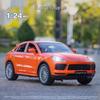 1:24 Porsche Cayenne S Turbo SUV Model Samochodu Ze Stopu Odlewane Metalowe Zabawki Model Samochodu Symulacja Dźwięku Światła Kolekcja Prezent dla Dzieci F384