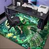 1PC Custom Name Forest Fantasy" Theme Floor Mat Ideal for Living Room, Game Rooms, Office, Bedroom, Office Floor Mat , Floor Mats for Home