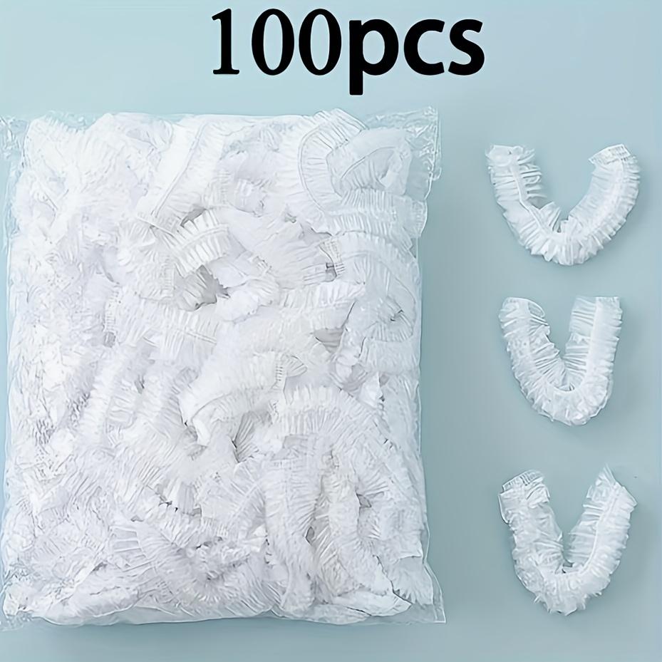 Capa plástica descartável reutilizável para alimentos, embalagem elástica durável para alimentos, tampas elásticas para tigelas, capas elásticas para pratos, bolsa para economizar alimentos na cozinha