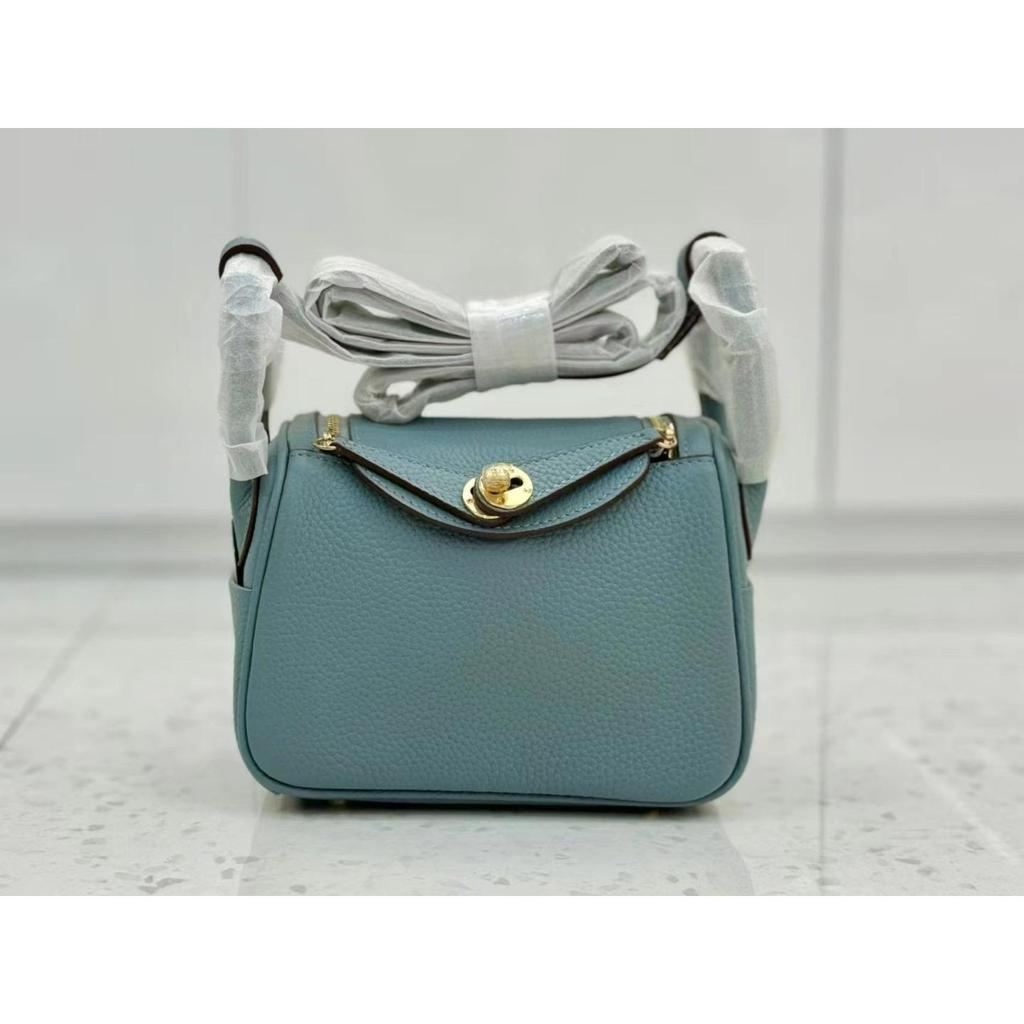 High-end Bag 26 Doctor Bag Head Layer Leather Single Shoulder Crossbody Pillow Bag Large Capacity