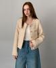 Vascara Gold Button Tweed Jacket (2Colors)