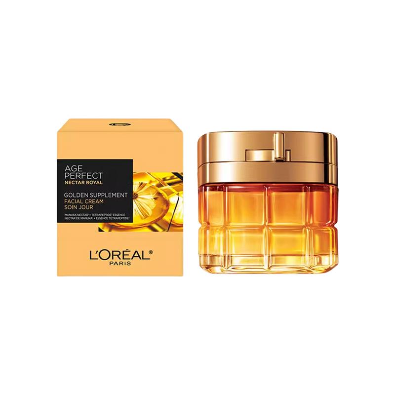 Loreal Paris Cream Moisturizing and Moisturizing Jinzhi Zhenyan New Nectar Collagen Day Cream-80g