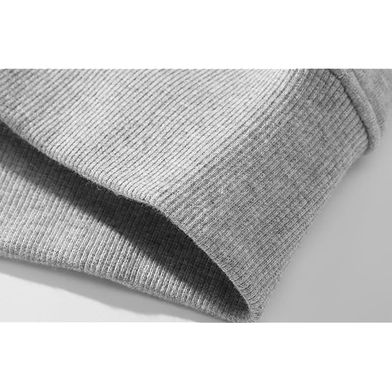 [EASTEMPO] ladies trainer spring long sleeve Relaxing Plain color Fashionable casual cute large size (JP, alphabet, XL, gray)