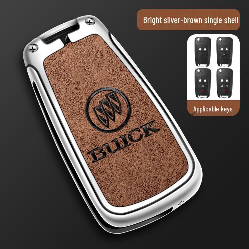 Buick GL8 Key Cover (2011-18) for Men: Fits Folding Models, Including Regal, GS, LaCrosse