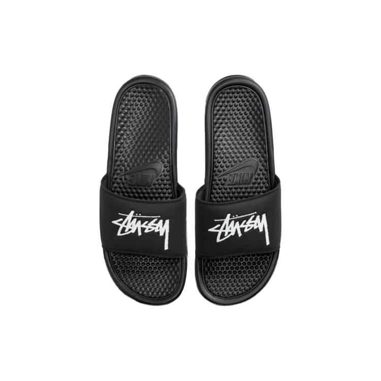 Stussy X Nike Benassi Off Noir Unisex Sneakers Black CW2787-001