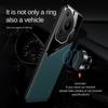 Business Leather Texture Case for Huawei Pura 70 Ultra P70 P60 Pro Cover with Car Magnetic Suction Holder Shockproof  Full Protection Cover