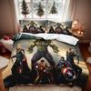 2026 3D Cool Spider-Man Cartoon Duvet Cover Set Soft Wash Bed Comfortable Student Dormitory Home Baby Bedding Best seller