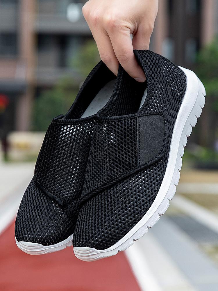 

Men s Women s Outdoor Sports Shoes Mesh Upper Good Breathability Durable Sole Suitable for Outdoor Leisure Walking Unisex Shoes 36 чёрный