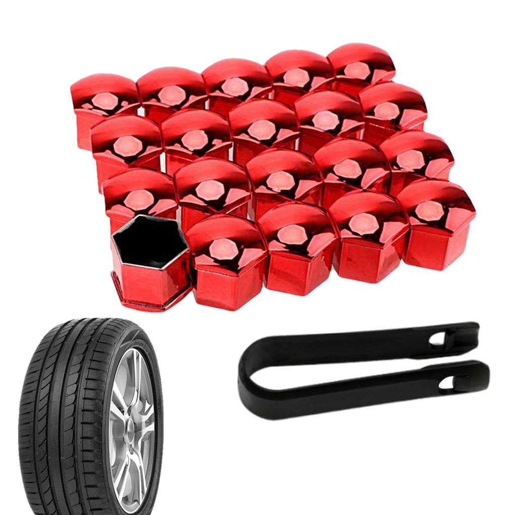 Tire Nut Caps, Wheel Nut Covers | Wheel Bolt Nut Cover Cap Set -