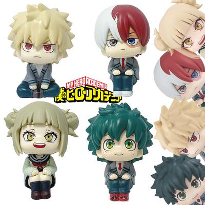 10cm Boku No Hero Academy Anime Figure Midoriya Izuku Action Figure Bakugo Katsuki/todoroki So Statuette Pvc Collection Toys