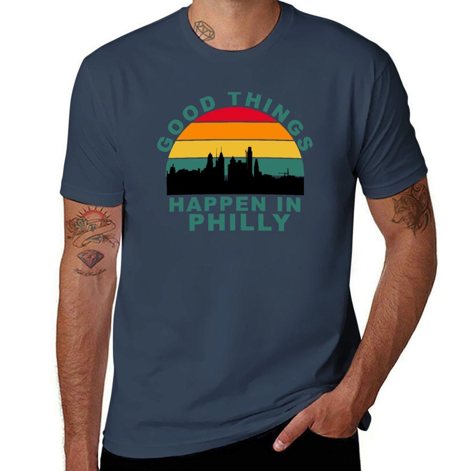 Good Things Happen In Philly Tshirt High Quality Durable Tshirt S