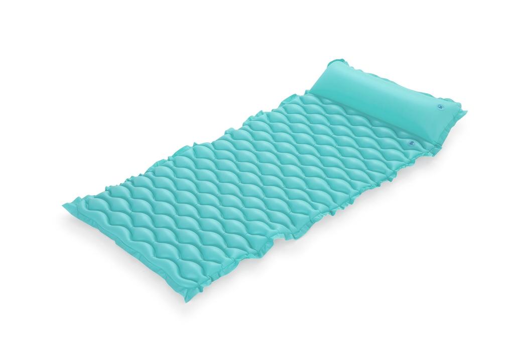 Bestway 155 x 77cm Floating Green Ocean for Pools Roll-Up Mat, Design, (44020)