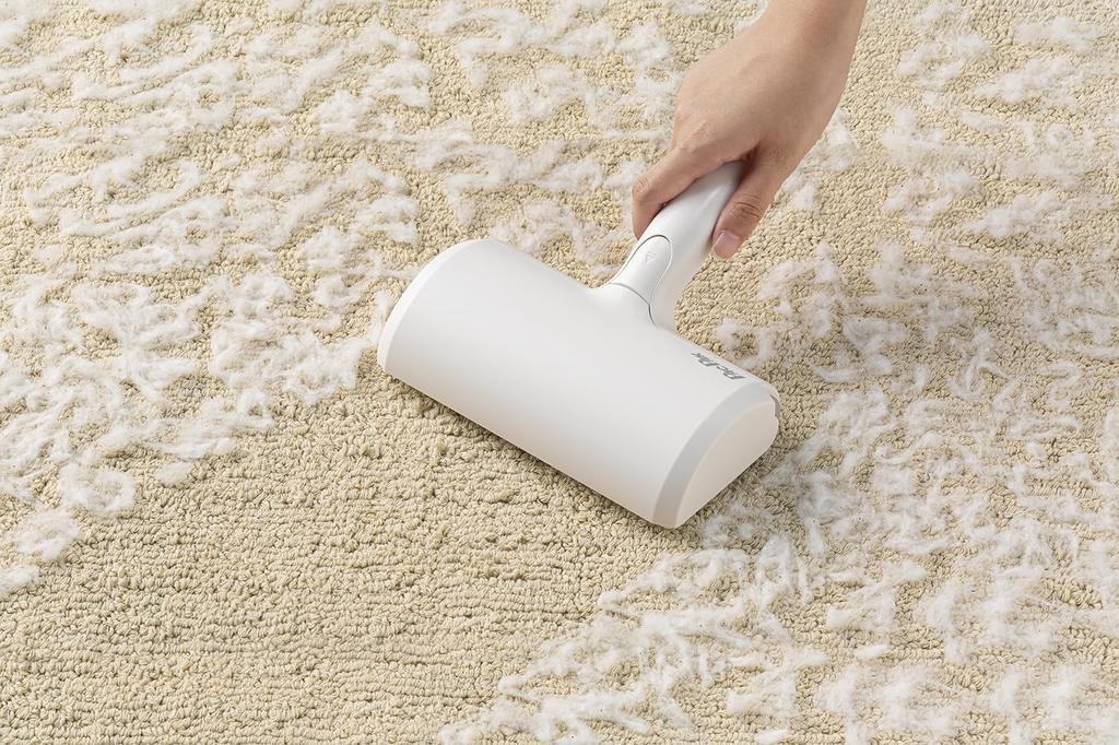 Nihon Seal Paku Paku Roller W Rabbit Etiquette Brush Hair Removal Cleaning Roller Dust Removal Pet Cat Litter Cat Litter Snacks Food Food Solids Dog