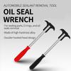 1PC Professional Car Oil Seal Repair Remover Tool, Double Hook Head Seal Puller with Comfort Grip Handle