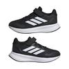 Adidas Core Fight EL C Boys and Sizes Core White Size Kids' 5.0 Sneakers, Girls, 17-21.5cm, Unisex, NLD75, Black/Footwear White/Footwear (IE8574),