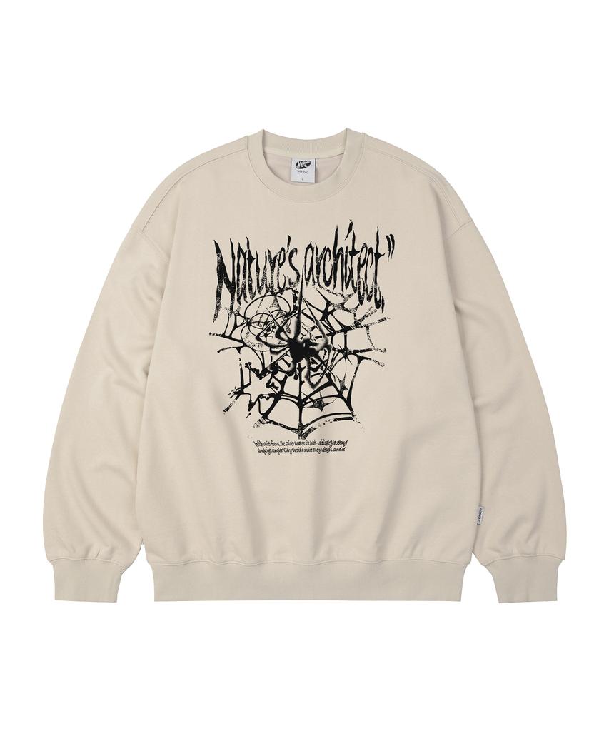 WILDROCK Spiderweb Oversized Sweatshirt_9 Col (A Type)