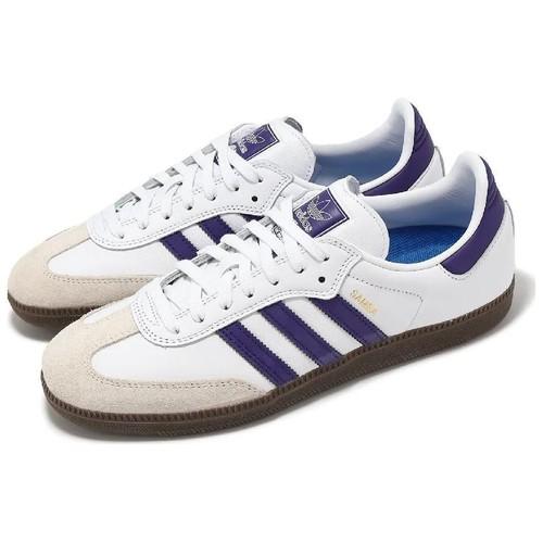 adidas Samba ADV White Collegiate Purple - IE6613