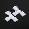 5 Pack T Shape X Shape LED Strip Connector 4 Pin LED Connector RGB LED Strip Connector  DIY Lighting