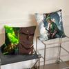 Roronoa Zoro Animation O-One P-Piece Pillow Case Square Pillow Bedroom Sofa Leisure Comfort CushionLiving Room Home Decoration