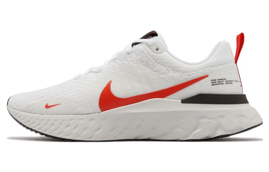 

Nike React Infinity Run Flyknit 3 White Light Crimson DZ3014-100 42.5