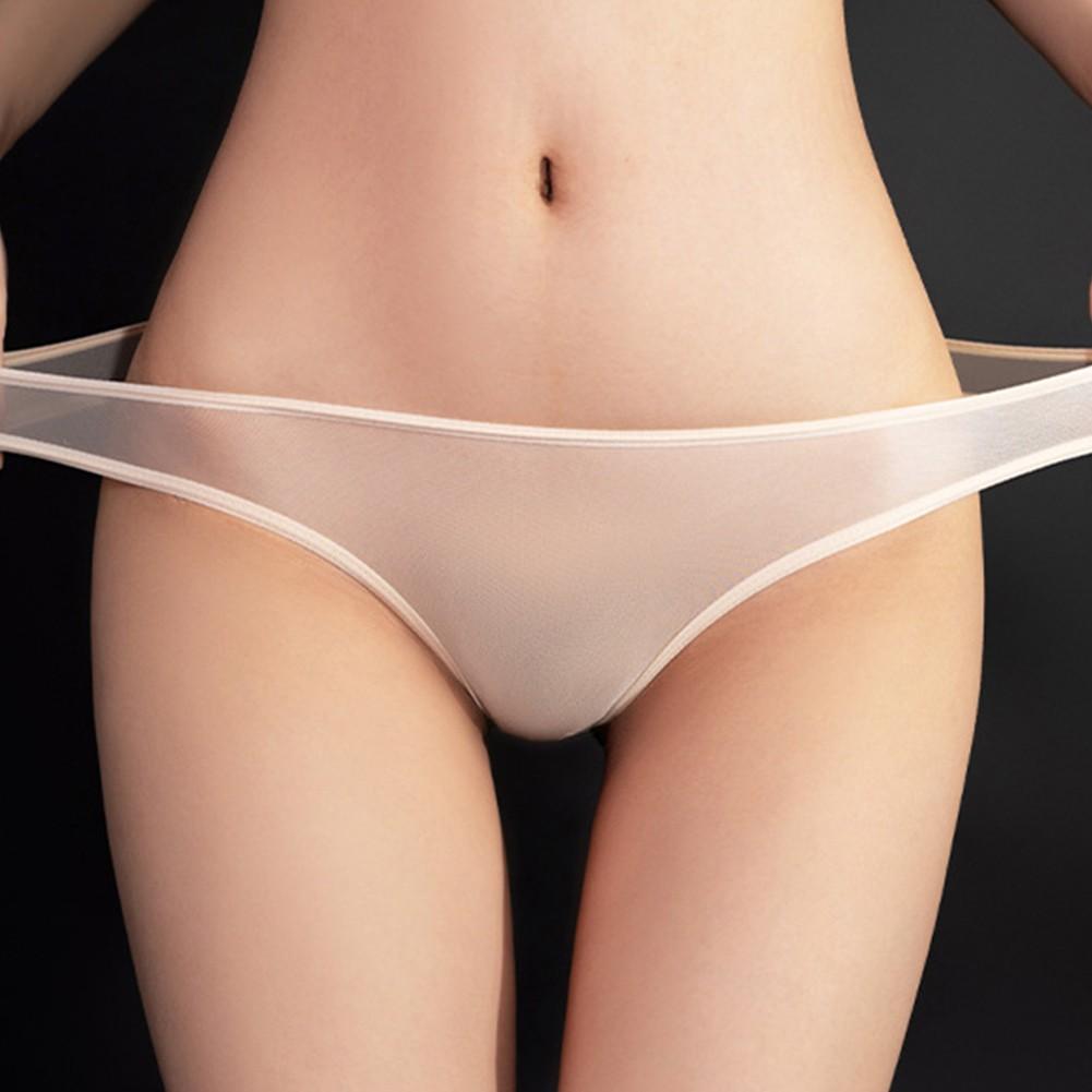 Panties Women Briefs See Through Sexy Sheer Breathable Comfy