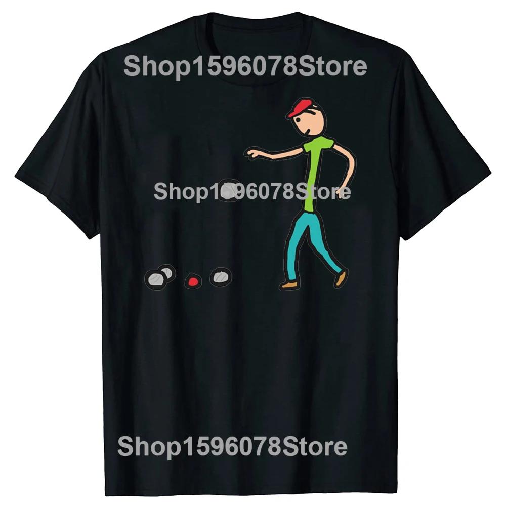 Funny Evolution of Petanque Bocce Boule Player Tshirts Men Fashion Casual Tshirt 100 Cotton Loose Oversized T Shirt Summer