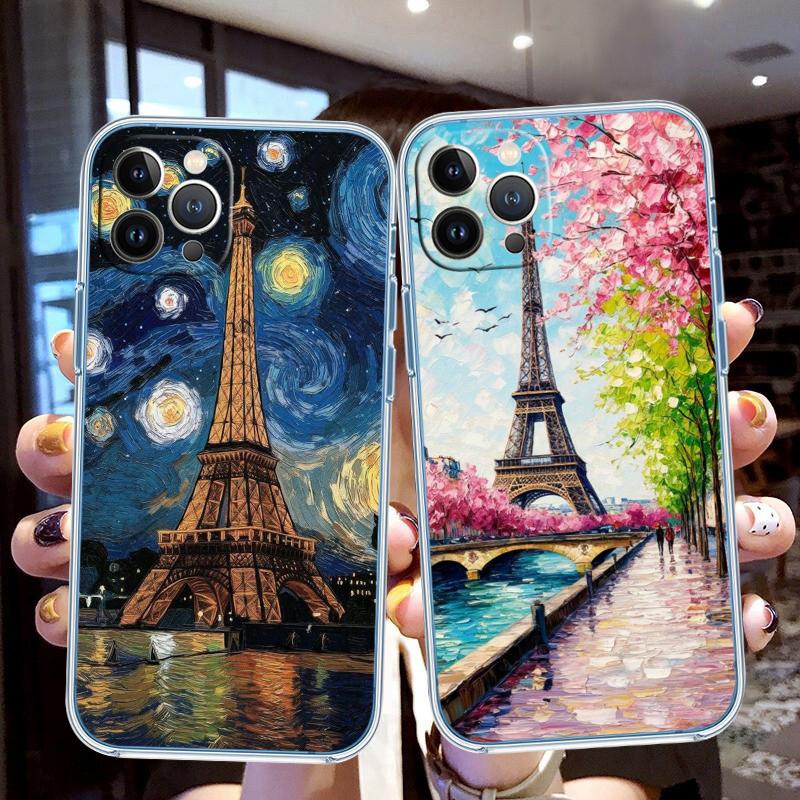 LO81 Paris Eiffel tower Phone Case for LG K22 K30 K40 K40S K41 K42 K50 K50S K51 K51S K52 K61 K62 K71 K92 Q60 Q61 V40 V50 V60