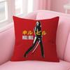 Classic Movie K-Kill Bill Double-Sided Printed Pillow Cover Short Plush Suitable Living Rooms Bedrooms Sofas Throw Cushion Cover