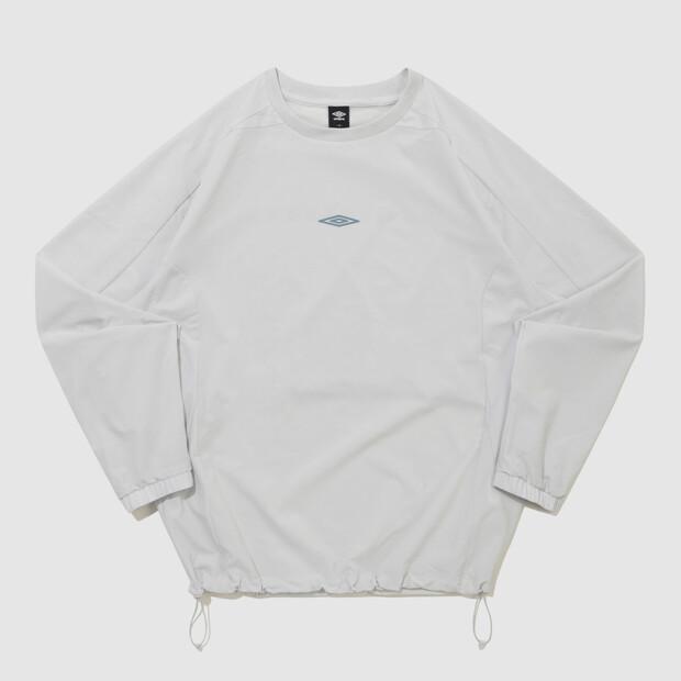 UMBRO All-Round Stretch Long Sleeve Piste Light Grey Ur121Swt22 (B Type)