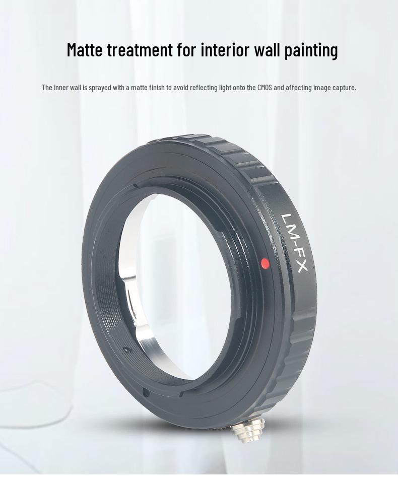LM-FX lens adapter ring for LM series lenses to Fuji mirrorless XT1/X-Pro2.