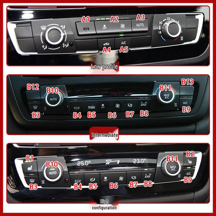 BMW Console Fan Speed Buttons for 1, 2, 3, 4 Series F30 F35 (118i 325li)