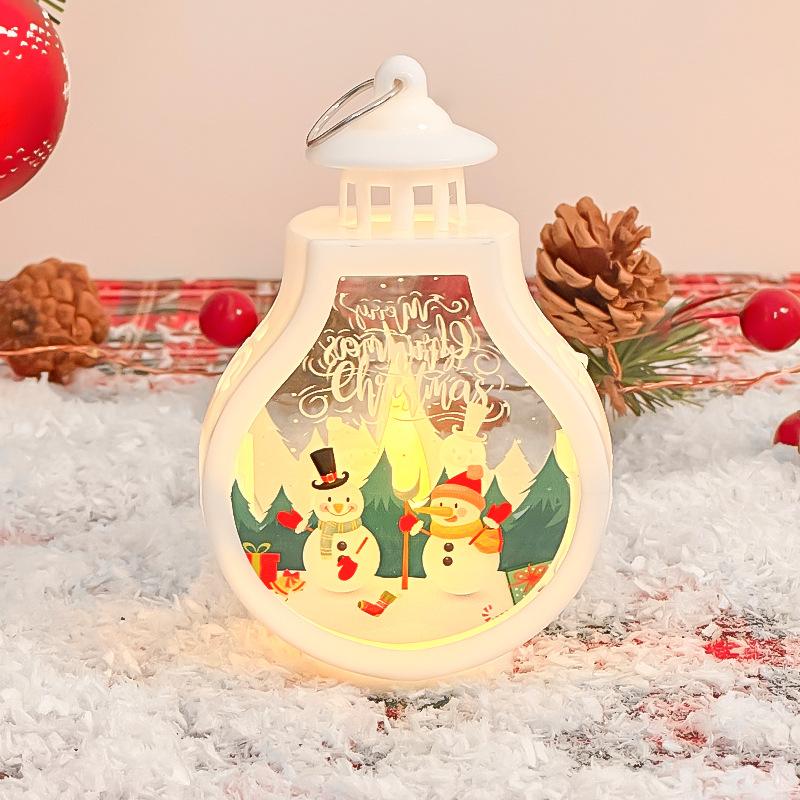 Decorative Items: Wind Lanterns Candle Lanterns, Ambient Lights Pear-shaped Night Lights Children's Christmas Gifts