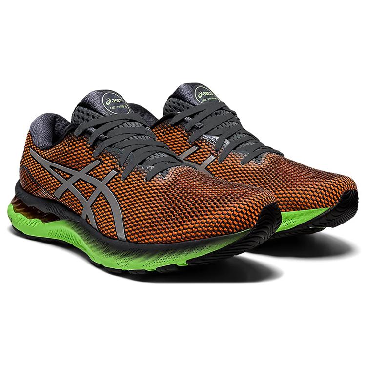 New Asics Gel Nimbus 23 Lite Show 'Orange Green' 1011B305-027