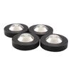 4Pack 39x13mm Stainless  Speaker AMP Isolation Spike Feet Mat Floor Base Pad For Turntable DAC Radio Cabinet