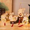 Unique Rabbits Hanging Light Elegant Autumn Festival Rabbits Shape Light Hanging Decoration Gift Ideas