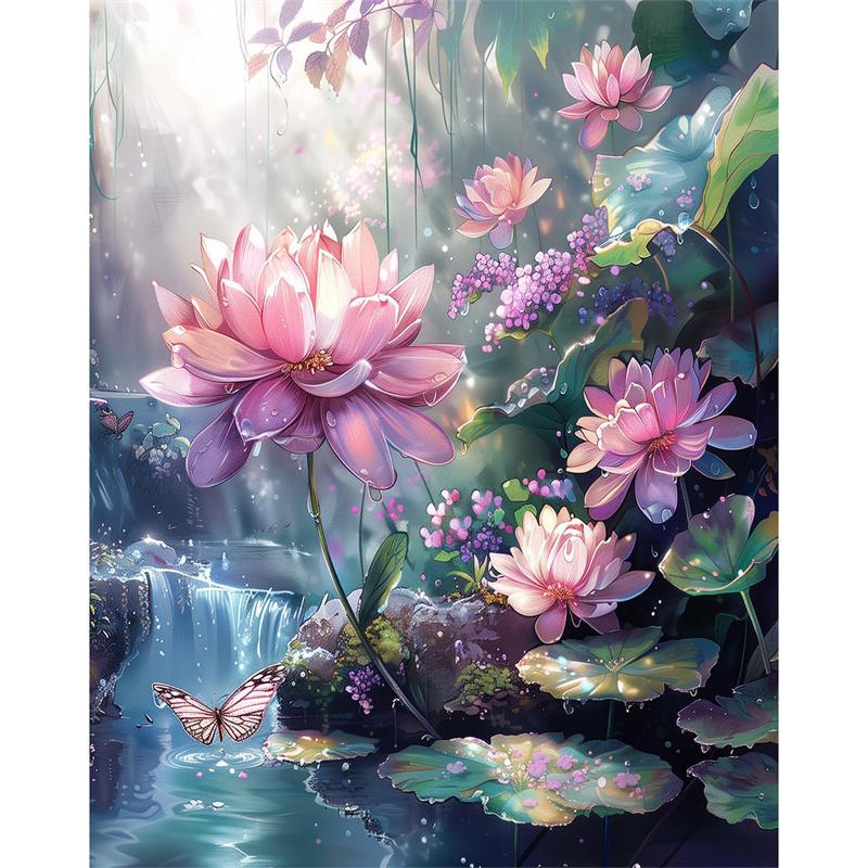 5D Full Round Diamond Painting Flower Rose DIY Embroidery Sets Modern Daisy Handmade Products For Interior Home Decor